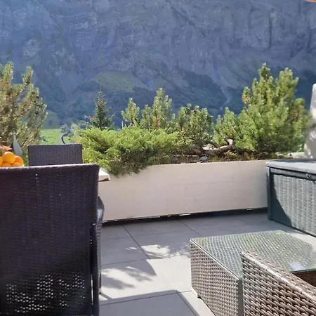 Laerchenwald 304, Gemuetlich, Renoviert, Tolle Aussicht Διαμέρισμα Leukerbad